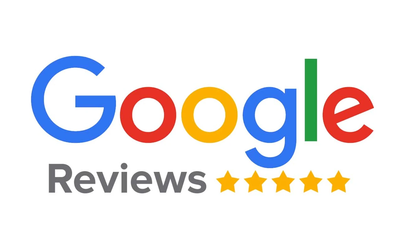 Google reviews with 5 stars
